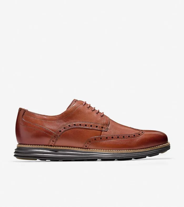 Men Men039s riginalGrand Wingtip Oxford Brown Cole Haan Dress Shoes