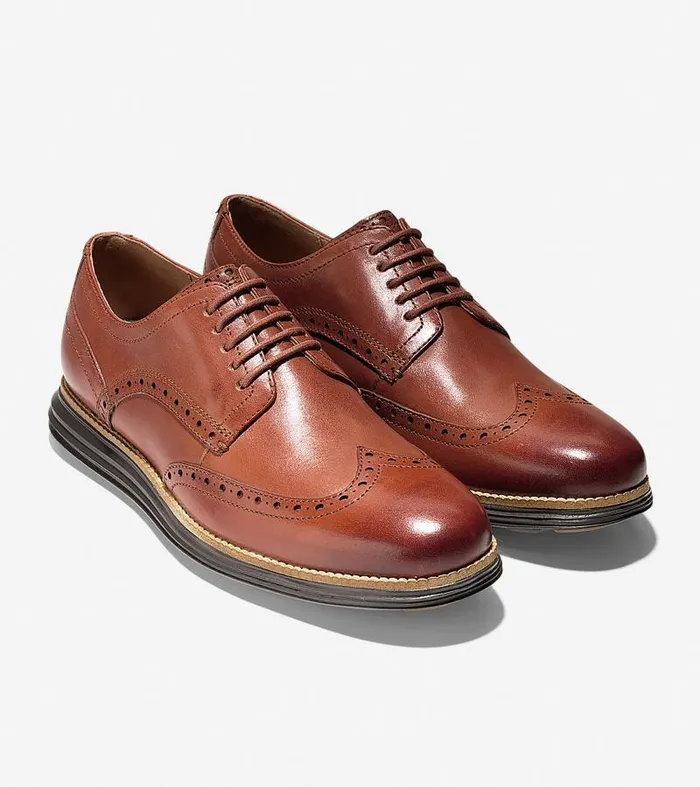 Men Men039s riginalGrand Wingtip Oxford Brown Cole Haan Dress Shoes Men Men039s riginalGrand Wingtip Oxford Brown Cole Haan Dress Shoes