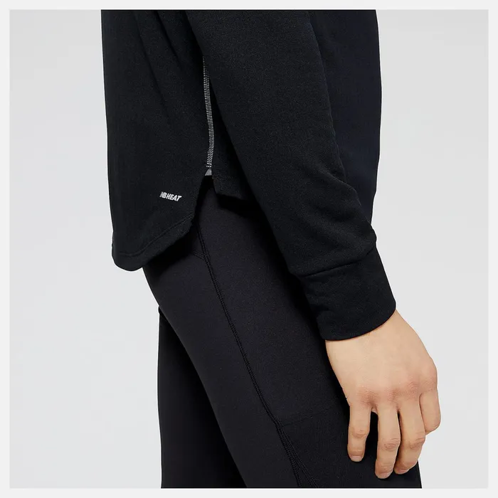 Men NB Heat Grid Half Zip Black New Balance Hoodies and Sweatshirts Men NB Heat Grid Half Zip Black New Balance Hoodies and Sweatshirts