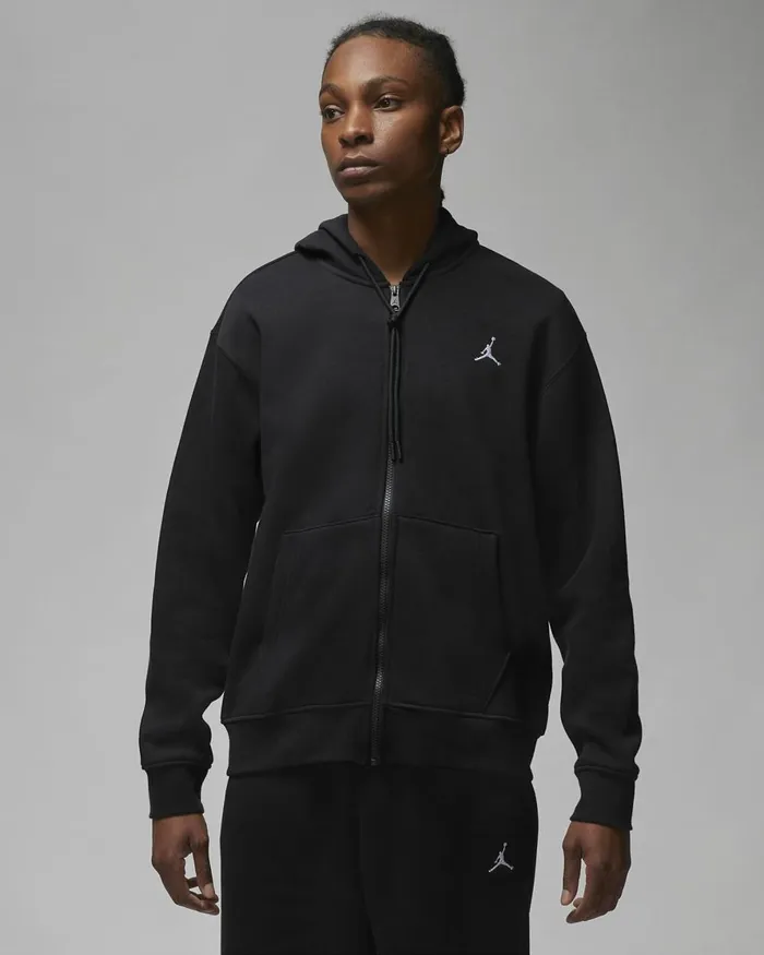 Men Nike Hoodies And Sweatshirts Jordan Essentials Blackwhite