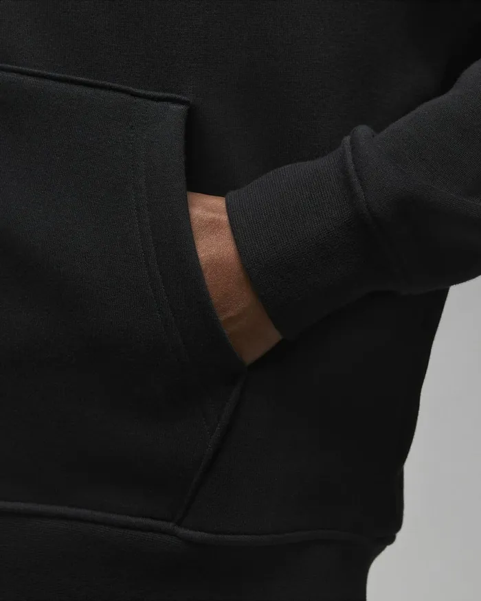 Men Nike Hoodies And Sweatshirts Jordan Essentials Blackwhite