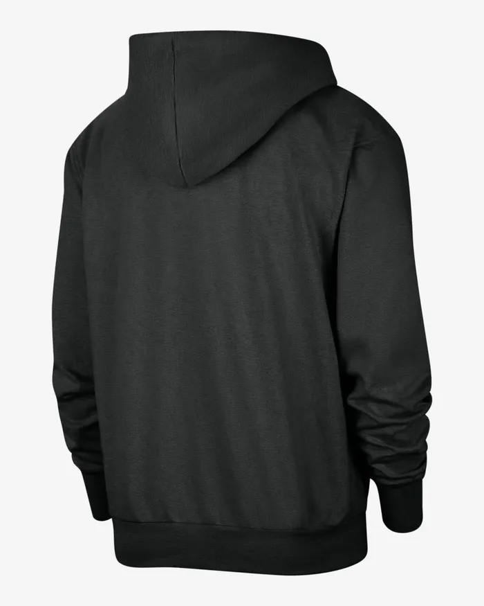 Men Nike Hoodies And Sweatshirts Los Angeles Lakers Standard Issue Black