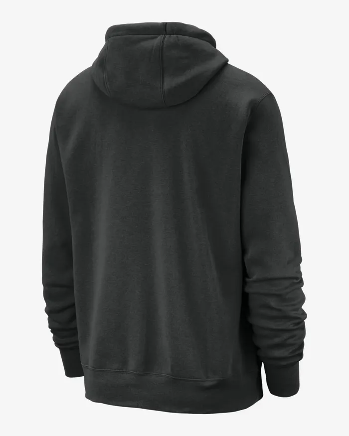 Men Nike Hoodies And Sweatshirts Miami Heat Club Black
