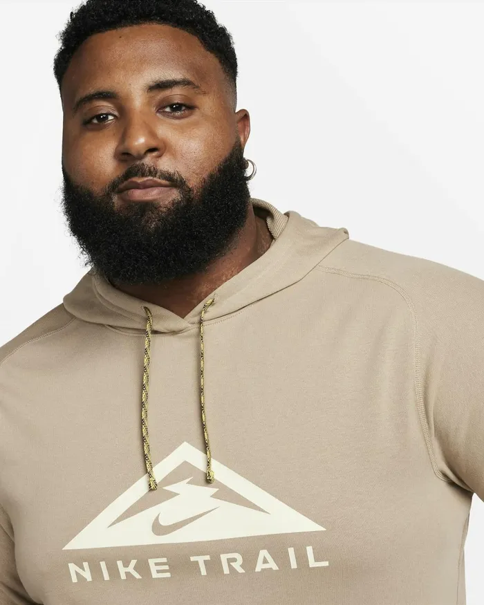 Men Nike Hoodies And Sweatshirts Trail Magic Hour Khakivivid Sulphurcoconut Milk