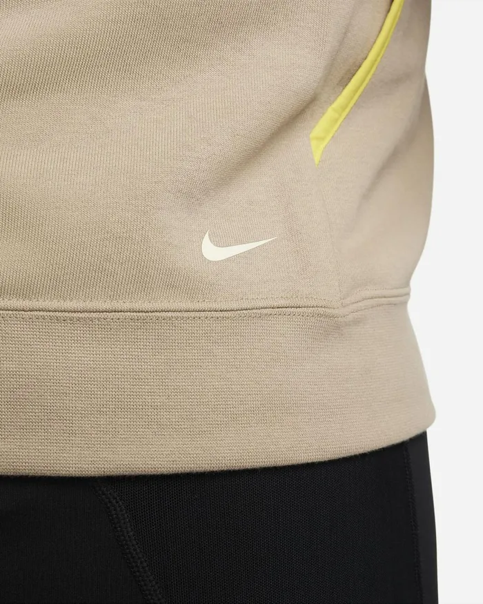Men Nike Hoodies And Sweatshirts Trail Magic Hour Khakivivid Sulphurcoconut Milk
