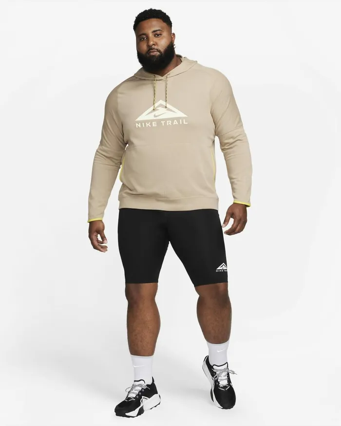 Men Nike Hoodies And Sweatshirts Trail Magic Hour Khakivivid Sulphurcoconut Milk