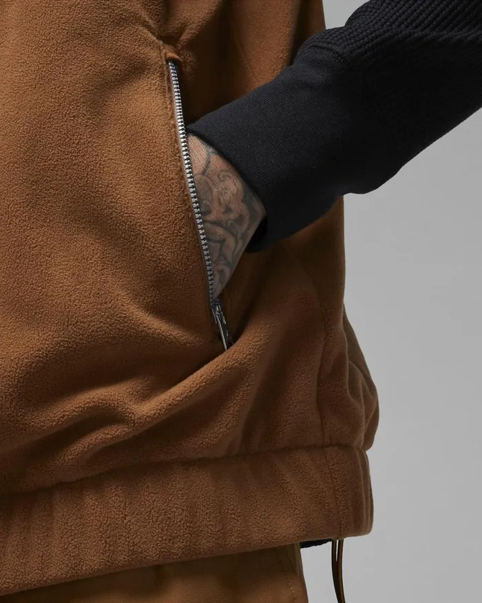 Men Nike Jackets Jordan Essentials Light British Tanlight British Tansail