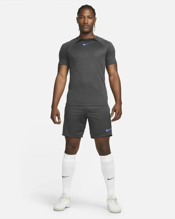 Men Nike Shorts Academy Blackhyper Royal