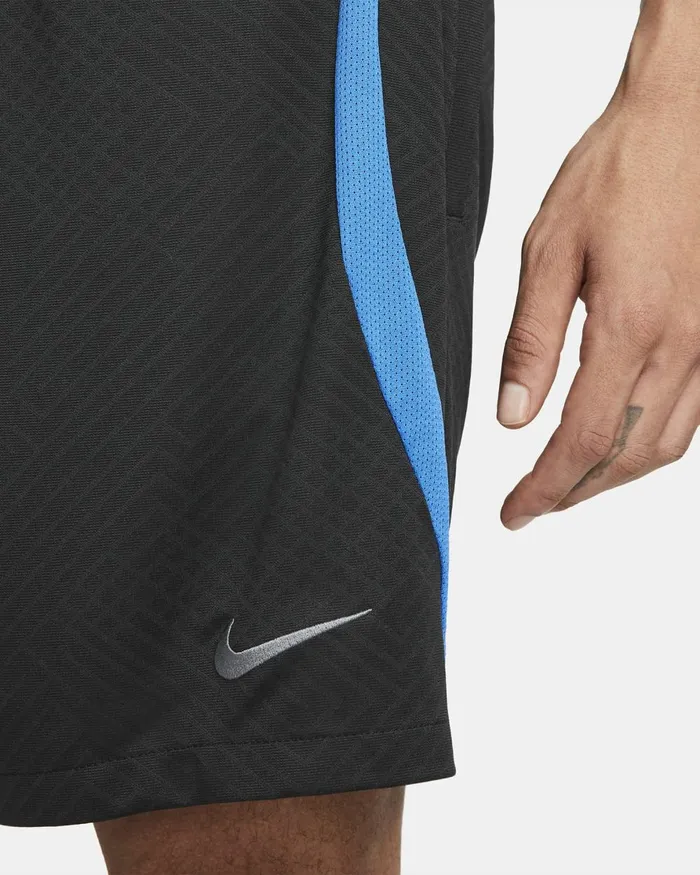 Men Nike Shorts FC Barcelona Strike Blacksignal Bluedark Steel Grey