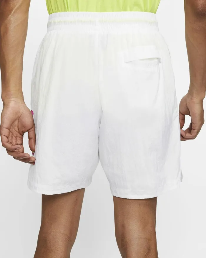 Men Nike Shorts Jordan Jumpman Poolside Whitecyberactive Fuchsia