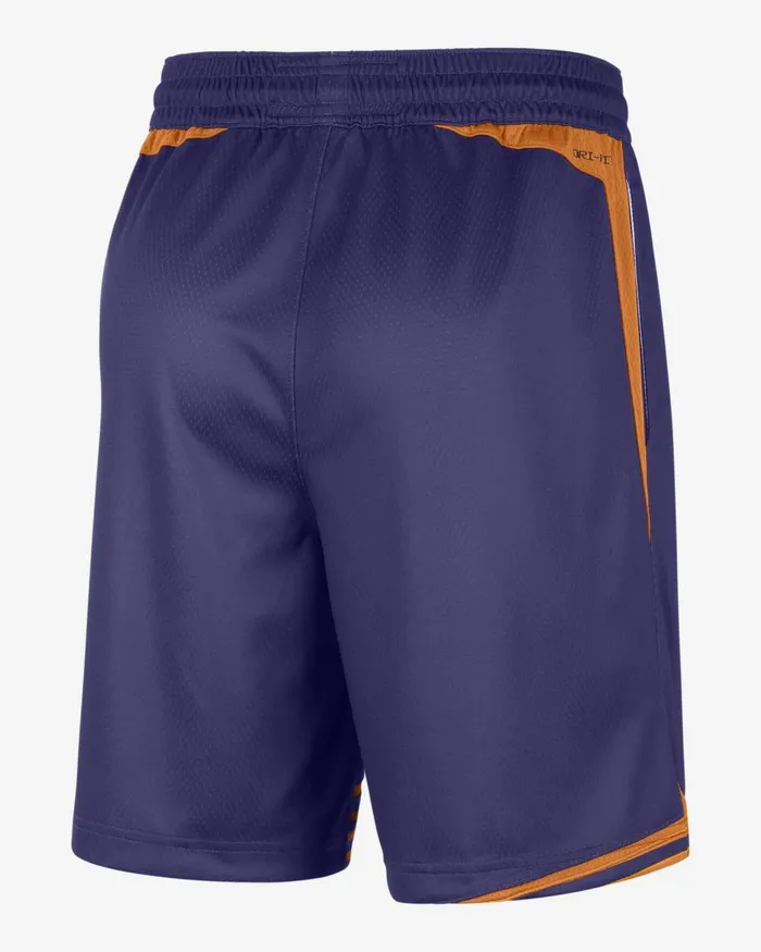 Men Nike Shorts Phoenix Suns Icon Edition New Orchidwhite