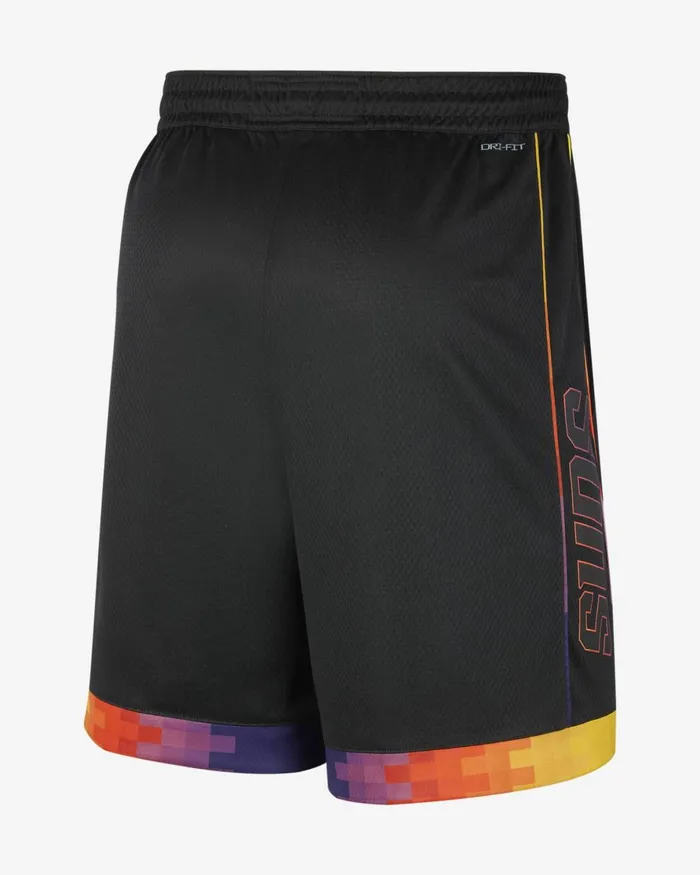Men Nike Shorts Phoenix Suns Statement Edition Blackwhite