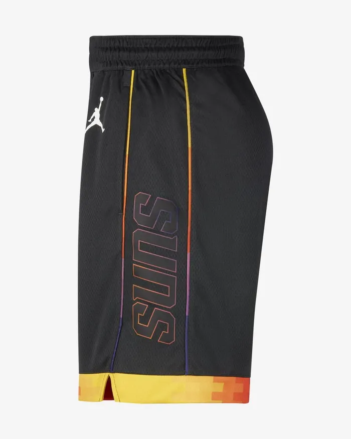 Men Nike Shorts Phoenix Suns Statement Edition Blackwhite
