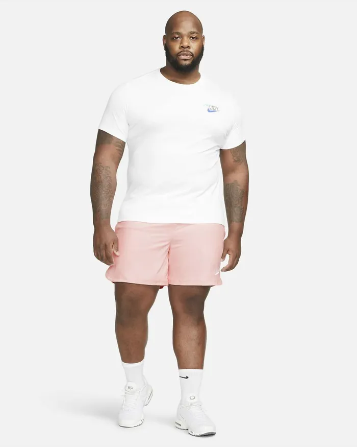 Men Nike Shorts Sportswear Sport Essentials Pink Bloomwhite