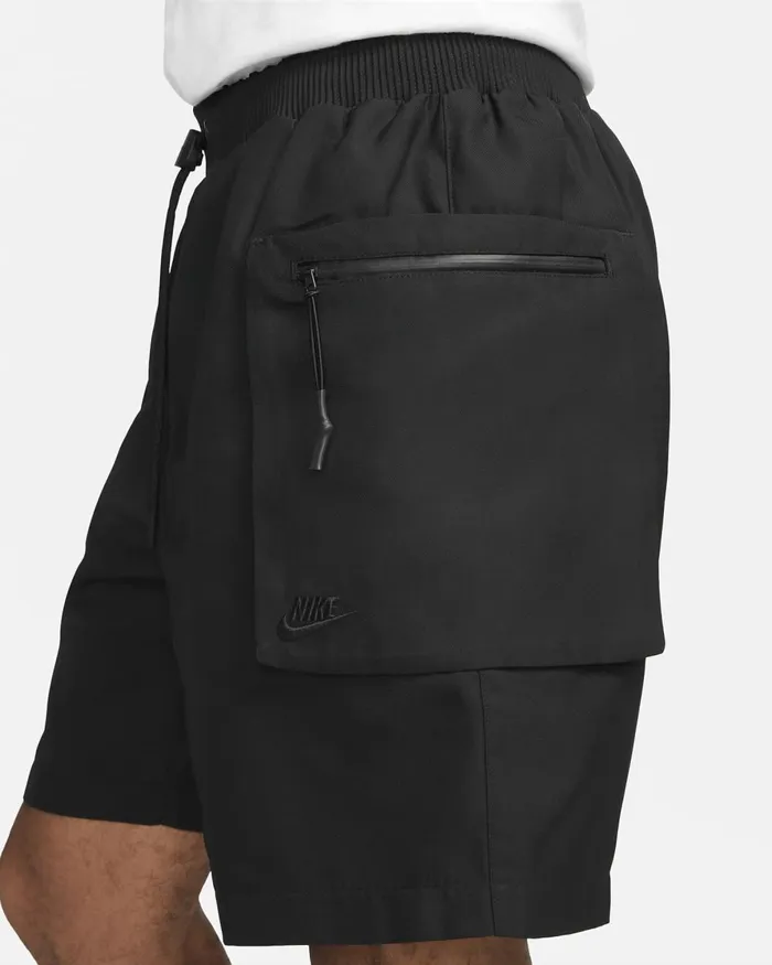 Men Nike Shorts Sportswear Tech Pack Blackblackblack