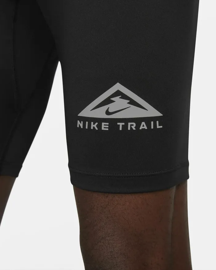 Men Nike Shorts Trail Lava Loops Blackwhite