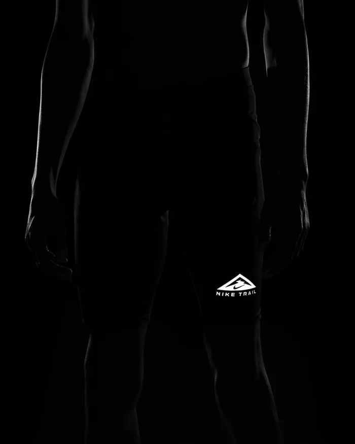 Men Nike Shorts Trail Lava Loops Blackwhite
