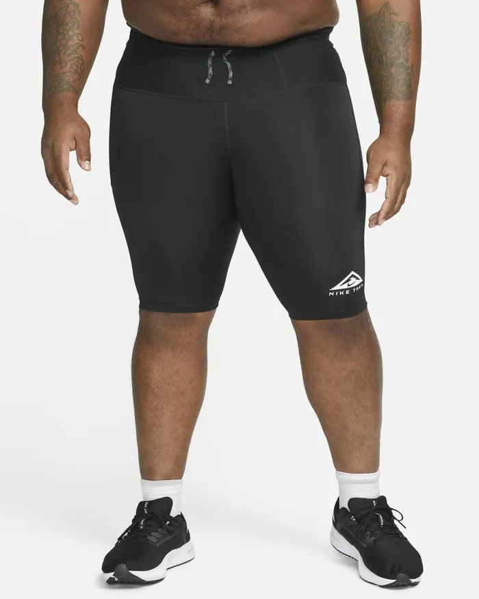 Men Nike Shorts Trail Lava Loops Blackwhite