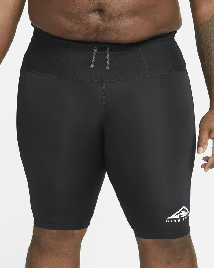 Men Nike Shorts Trail Lava Loops Blackwhite