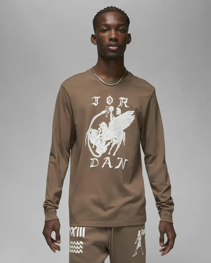 Men Nike Tops And TShirts Jordan Artist Series By Umar Rashid Palomino