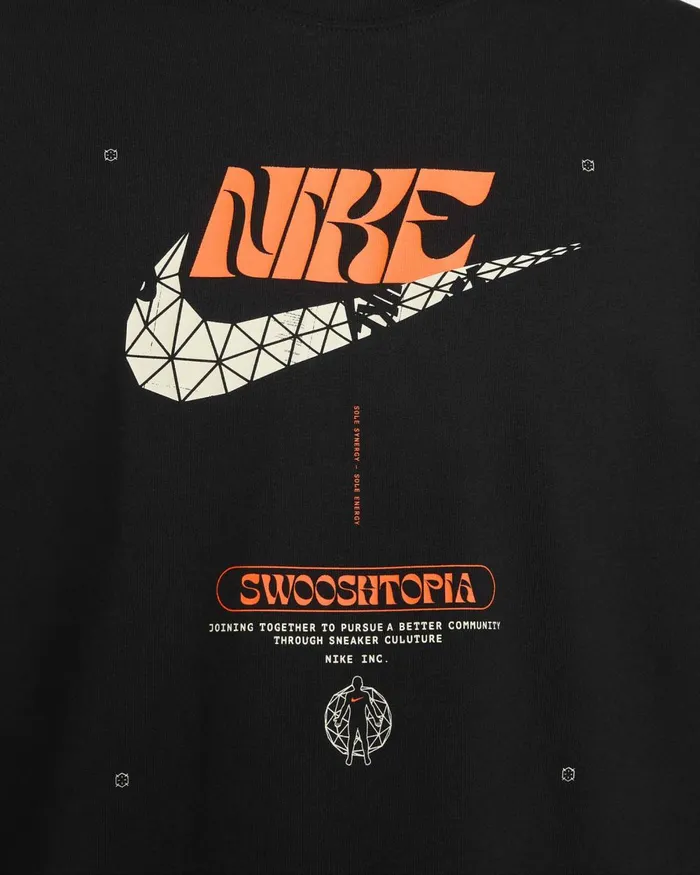 Men Nike Tops And TShirts Sportswear Black