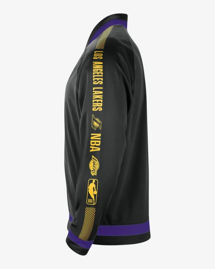 Men Nike Tracksuits Los Angeles Lakers Starting 5 Courtside Blackfield Purple