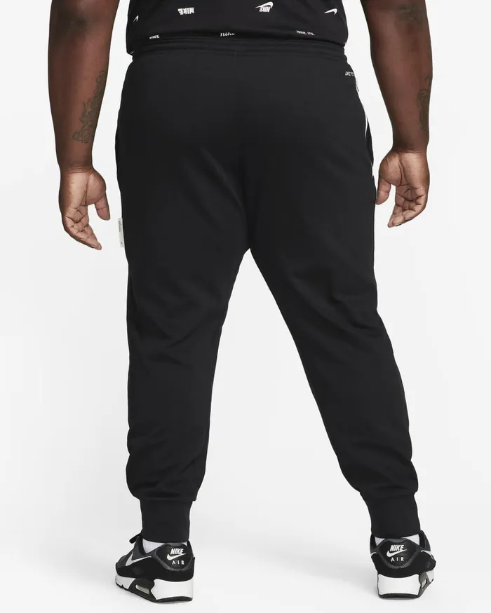 Men Nike Trousers And Tights Giannis Standard Issue Black