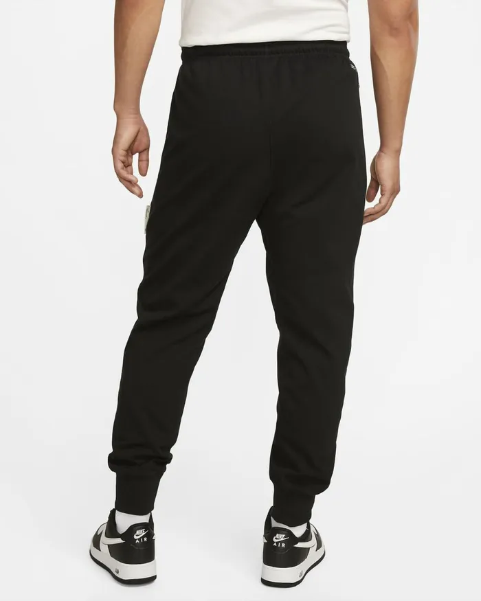 Men Nike Trousers And Tights Giannis Standard Issue Black