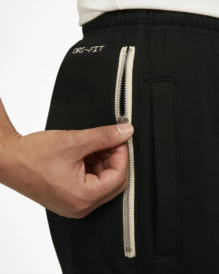 Men Nike Trousers And Tights Giannis Standard Issue Black