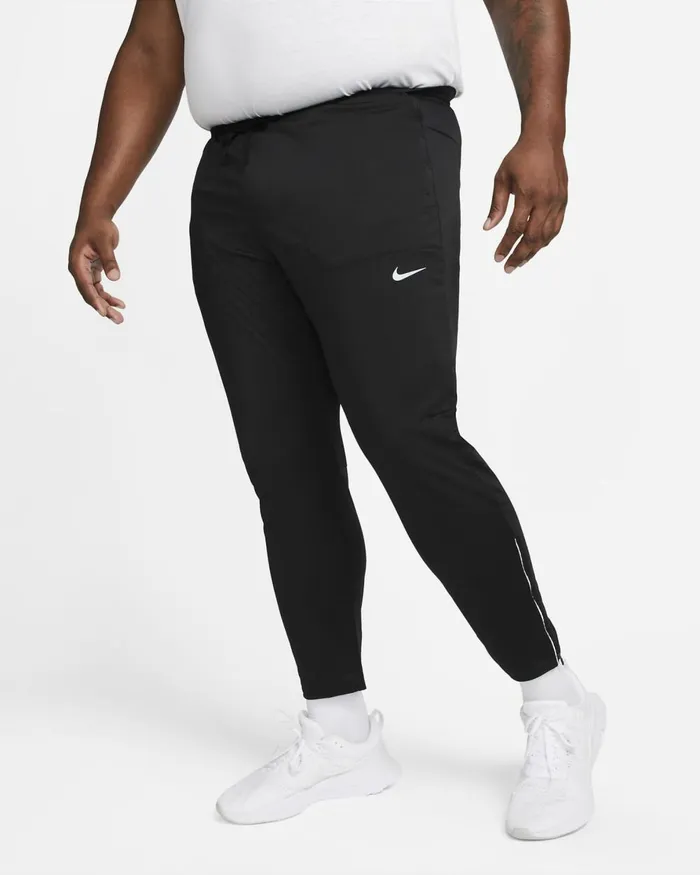 Men Nike Trousers And Tights Phenom Black