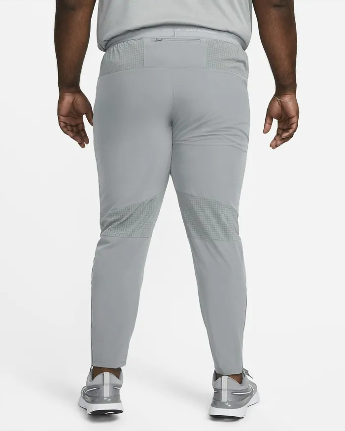 Men Nike Trousers And Tights Phenom Smoke Grey