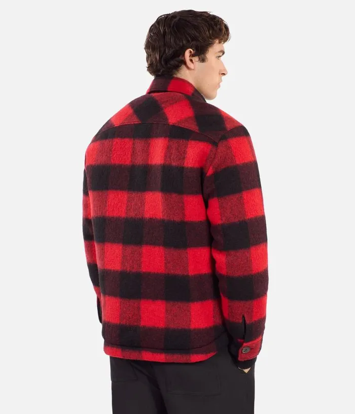 Men Overshirtstyle Checked Jacket THE KOOPLES Coats and Jackets