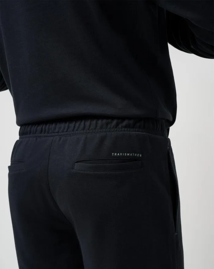 Men Pants TravisMathew SIDESLIP JOGGER Black Men Pants TravisMathew SIDESLIP JOGGER Black