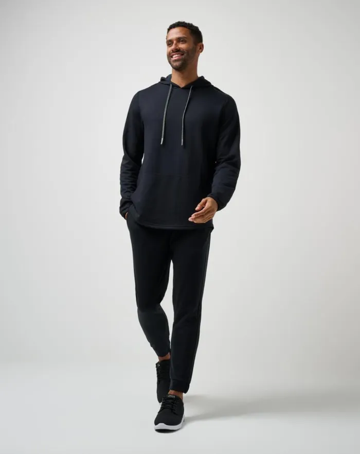 Men Pants TravisMathew SIDESLIP JOGGER Black Men Pants TravisMathew SIDESLIP JOGGER Black
