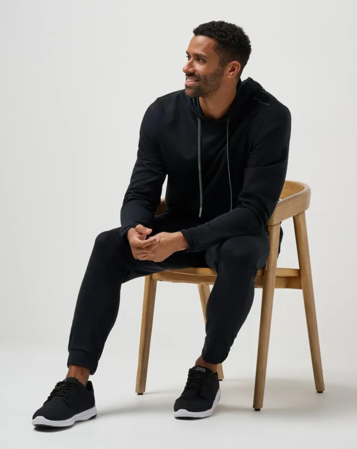 Men Pants TravisMathew SIDESLIP JOGGER Black Men Pants TravisMathew SIDESLIP JOGGER Black