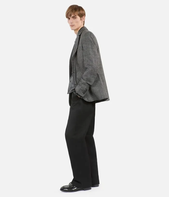 Men Prince Of Wales Wool Blazer THE KOOPLES Blazers and Suits
