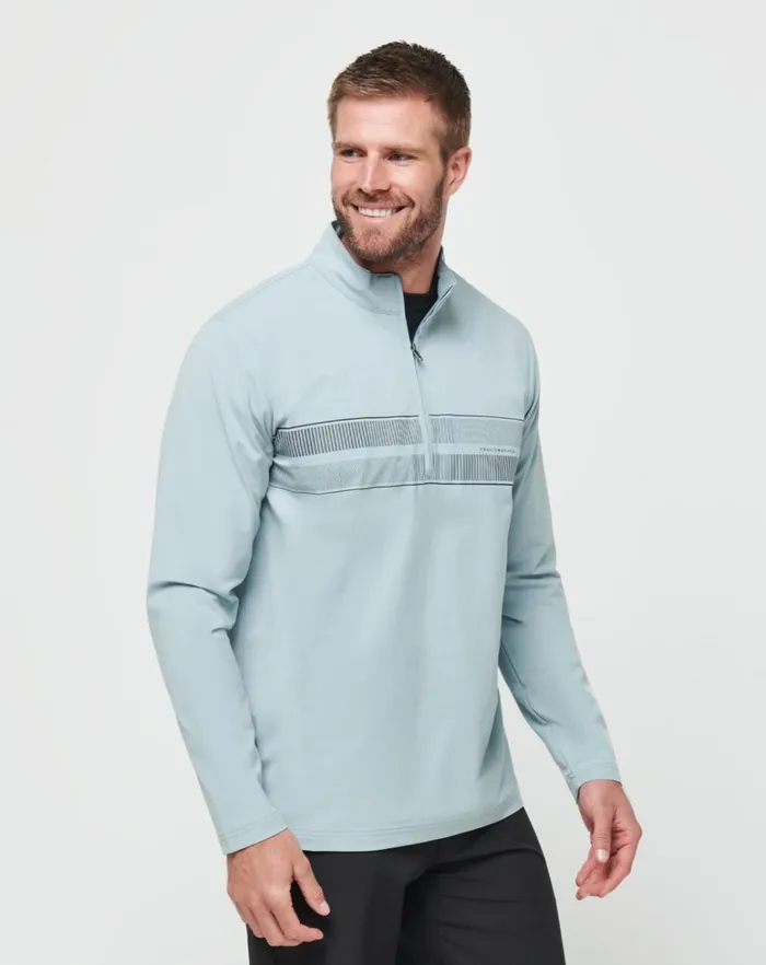 Men Quarter Zips TravisMathew WIND WATER QUARTER ZIP Arona Men Quarter Zips TravisMathew WIND WATER QUARTER ZIP Arona