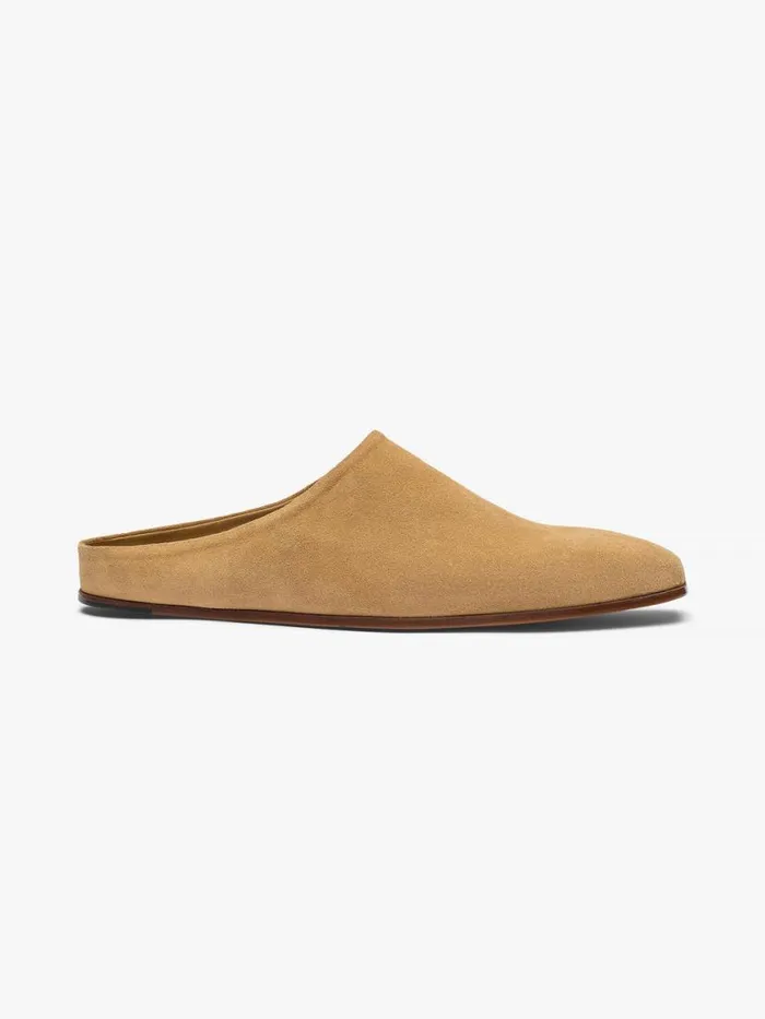 Men Rhude Footwear CHATEAU SUEDE MULES Tan