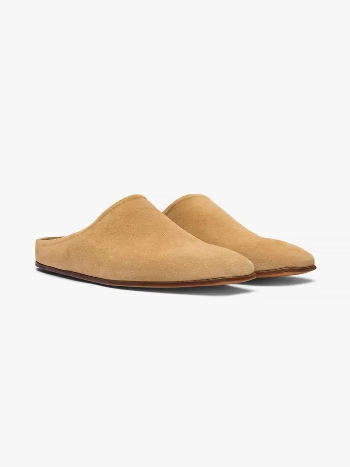 Men Rhude Footwear CHATEAU SUEDE MULES Tan