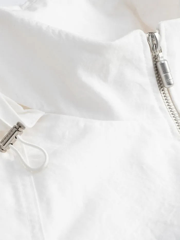 Men Rhude Outerwear PALM TRACK JACKET White