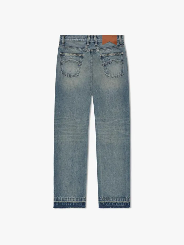 Men Rhude Pants BEACH BUM DENIM Dark Indigo