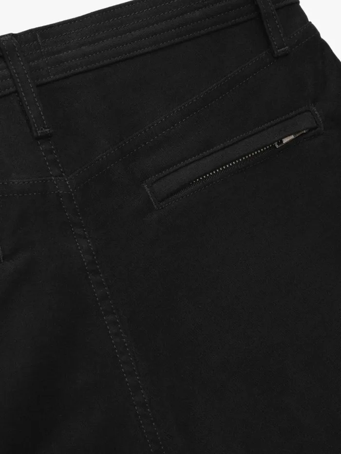 Men Rhude Pants CORDA SKI CARGO Black