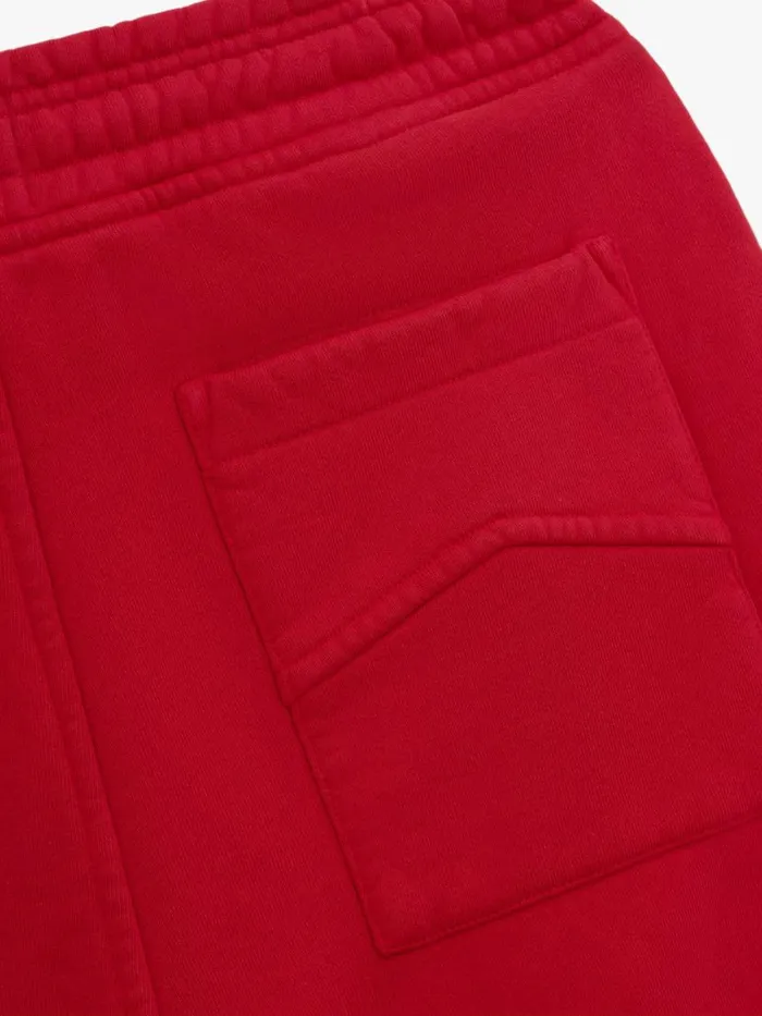 Men Rhude Shorts SWEAT SHORTS Vtg Red
