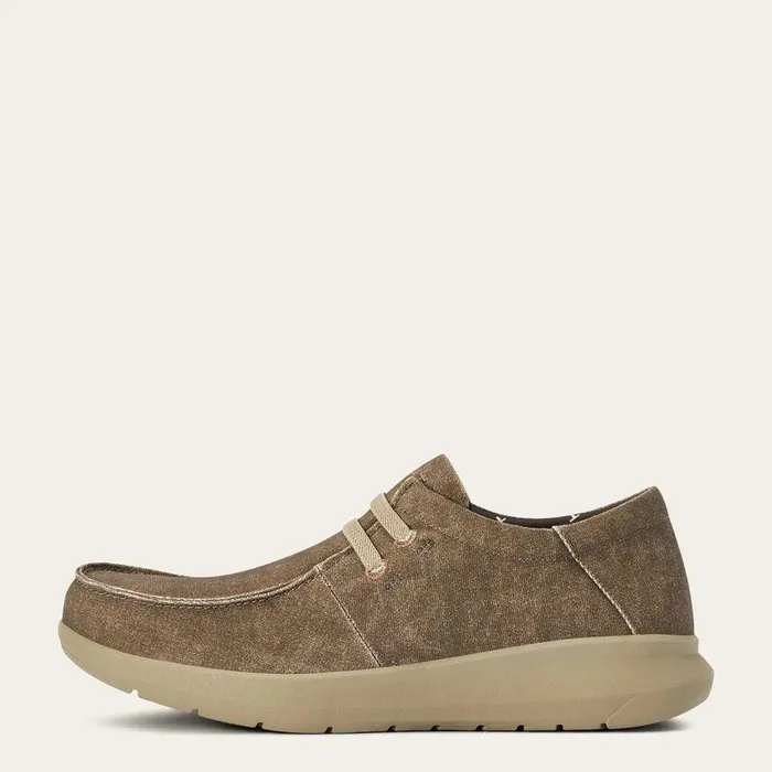 Men Shoes and Sneakers Ariat Hilo Brown Canvas Men Shoes and Sneakers Ariat Hilo Brown Canvas