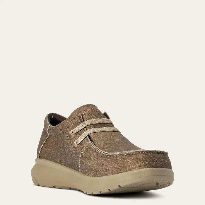 Men Shoes and Sneakers Ariat Hilo Brown Canvas Men Shoes and Sneakers Ariat Hilo Brown Canvas