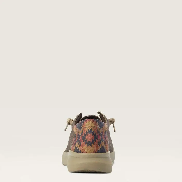 Men Shoes and Sneakers Ariat Hilo Dark Tanand Rust Southwest Print