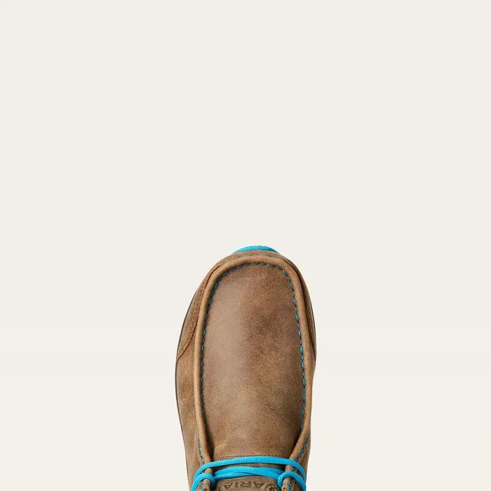 Men Shoes and Sneakers Ariat Spitfire Brown Bomberandblue Laces