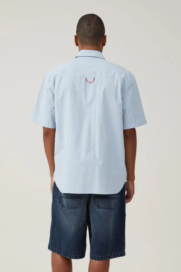 Men Shorts Cotton On Baggy Denim Short Focus Wash