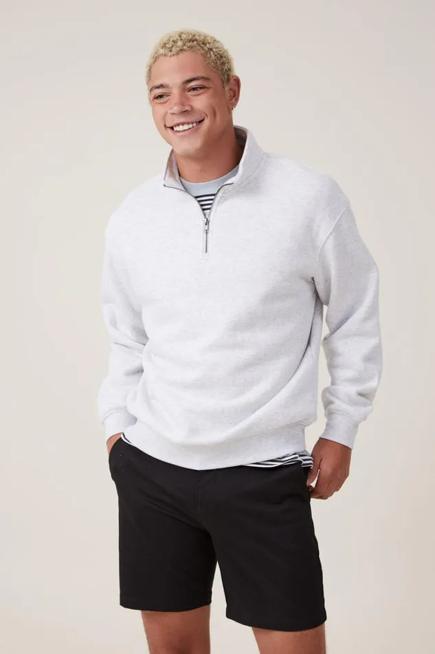 Men Shorts Cotton On Straight Chino Short Black