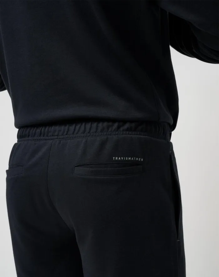Men Shorts TravisMathew SIDESLIP SHORT 8IN Black Men Shorts TravisMathew SIDESLIP SHORT 8IN Black